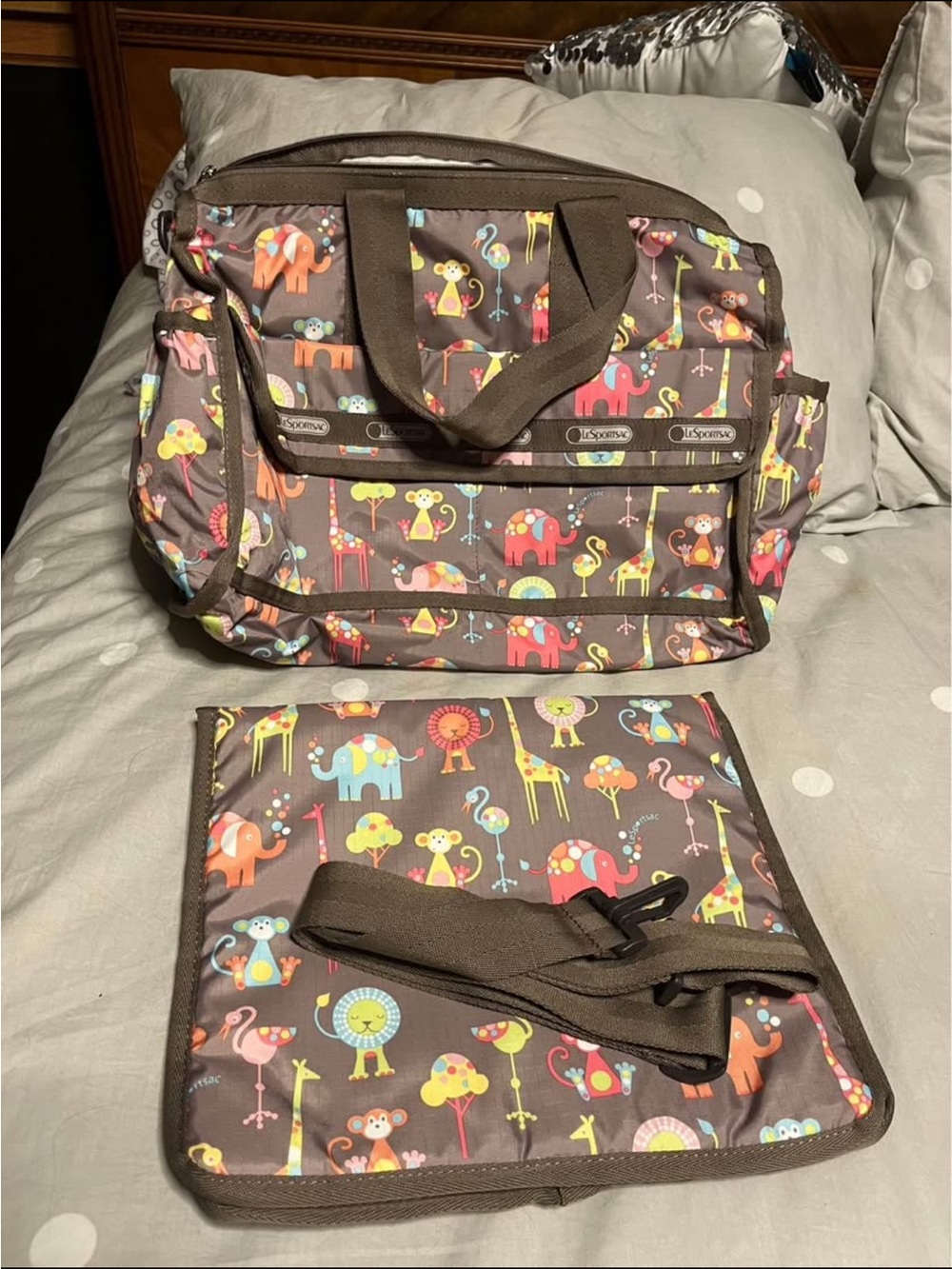 NWOT Lesportsac Diaper Bag